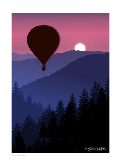 Over the trees