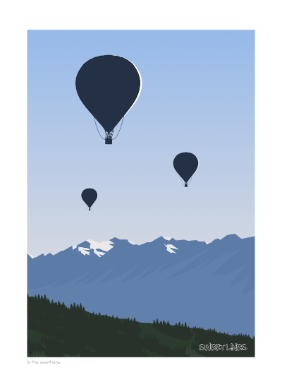 In the mountains