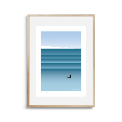 Surfer Girl Waiting